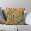 Psychedelic Cat By Louis Wain Square Pillowcase Polyester Linen Velvet Pattern Decor Throw Pillow Case Sofa Seater Cushion Case