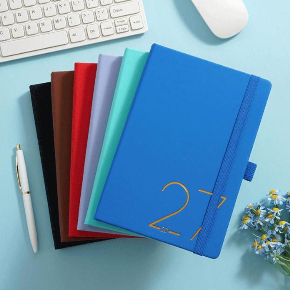 English 2027 Schedule Planner Notepad 12 Months To-do List Notebook Office Work Planner  Stationery