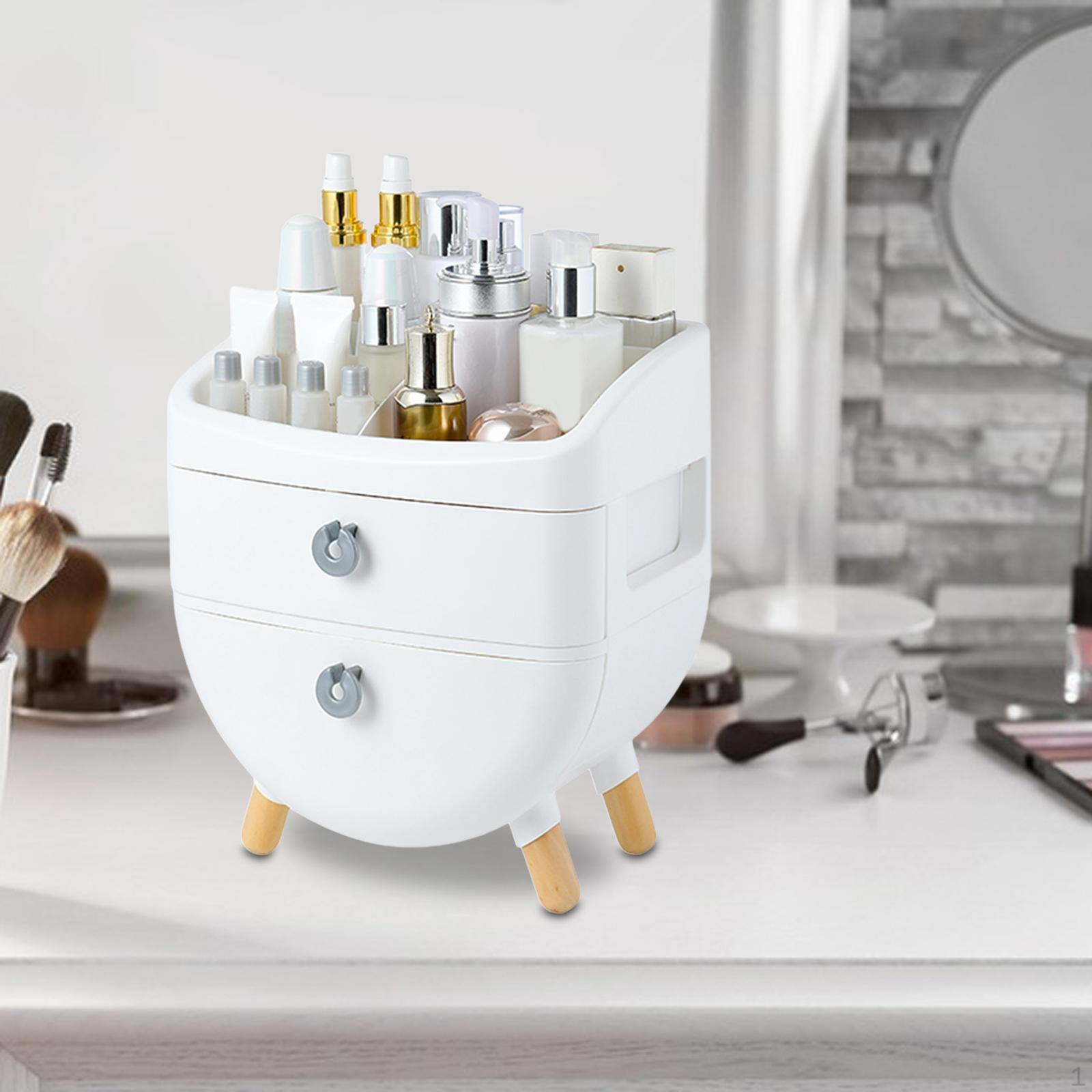 

Органайзер для макияжа, Коробка для хранения косметики, Коробка-органайзер для ухода за кожей 2 Drawers