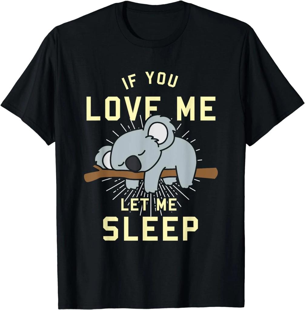 Cute Animal Gift Idea Sleeping Koala Gift Unisex T-Shirt