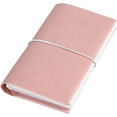 Perpetual Diary - Pink - 10 X 18 Cm - Flexible - Elastic Closure - Mixed