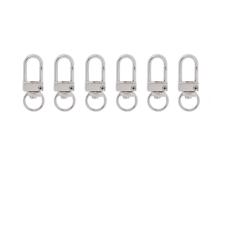 3cm Alloy Latch Handbag Hardware: Electroplated Door-Type Buckle Hook & Keychain