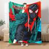 Custom Name "Venom Love Heart Theme" blanket for Couch & Bed, Plush Cozy Fuzzy Blanket Super Soft & Warm Blankets for Fall and Winter. 09084