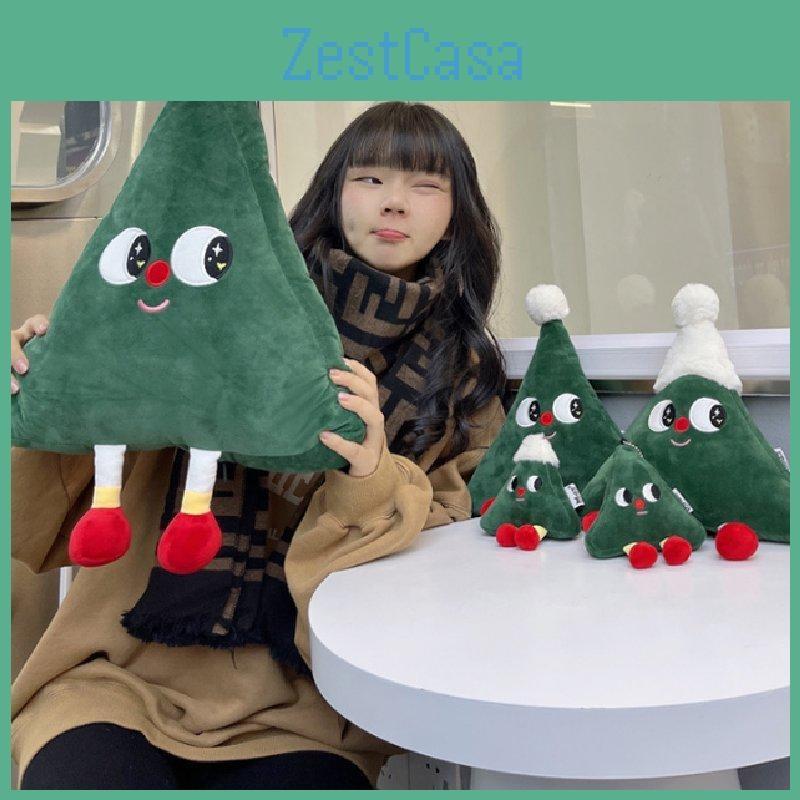 Xmas Christmas Tree Cartoon Plush Toy Doll Cushion Pillow Festival Decorations