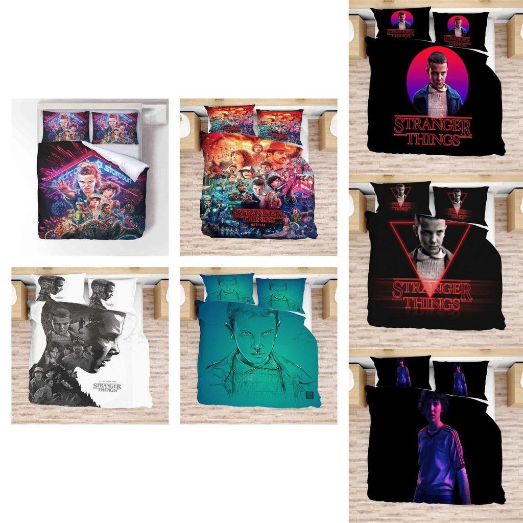Stylish Stranger Things Season 3 Duvet Cover Set For Uk Single Bed