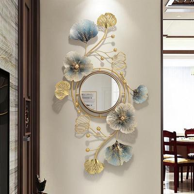 Creative Clock Mirror סלון סלון פינת אוכל שעון מראה תלויה