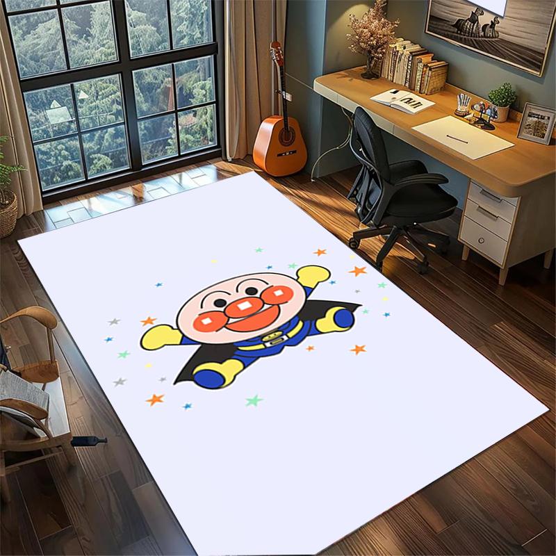 Large Area Home Decor Rug Bread Superman Non Slip Washable Floor Mat Gamer Room Carpet