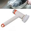 Electric   Scrubber, Portable Cleaning Brush Scrubber with Water  , 6 Brush Heads,     Handle, Cordless Cleaning Brush for Bathroom
