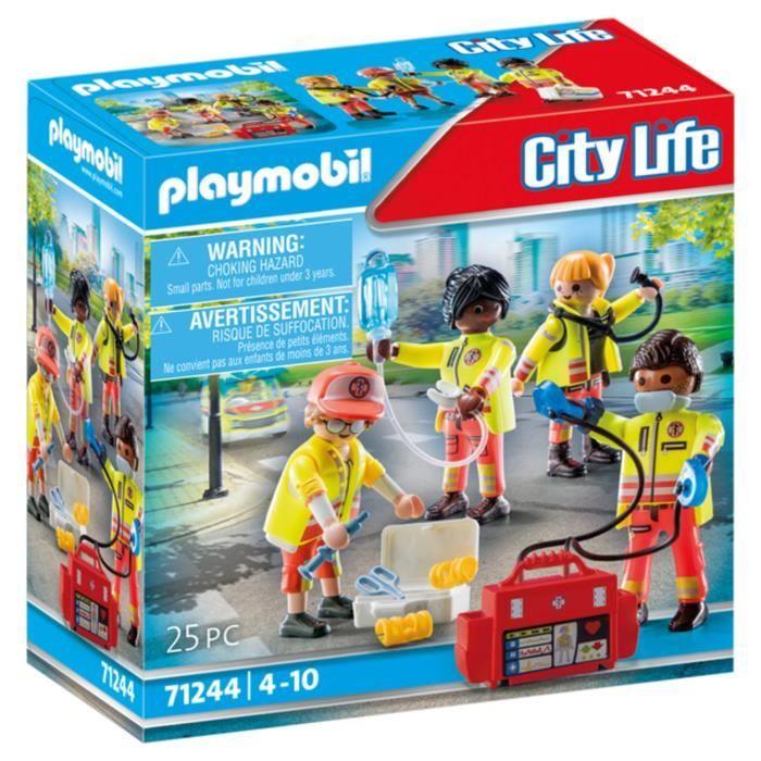 PLAYMOBIL - 71244 - City Action Záchranáři - Záchranářský tým
