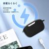 For WAVE BUDS 2 for Case Cover [NOUKAJU] Wireless Earphones Silicon Protective Case (With Carabiner + Strap Included) ) Fall Prevention Scratch