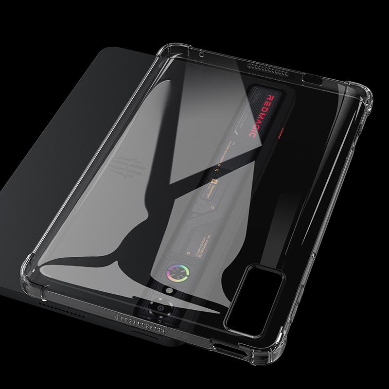 Per Custodia ZTE Nubia RedMagic Astra 2 / Tablet da Gioco 5 3 Pro Custodia 9.06" Tablet PC Cover Posteriore Trasparente in TPU con 4 Airbag Antiurto