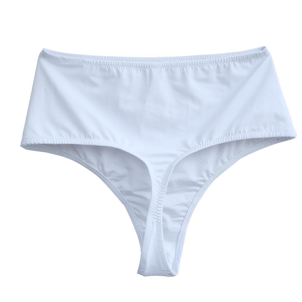 

Женские плавки бикини бразильского кроя с высокой талией - Купальник в европейском и американском стиле L