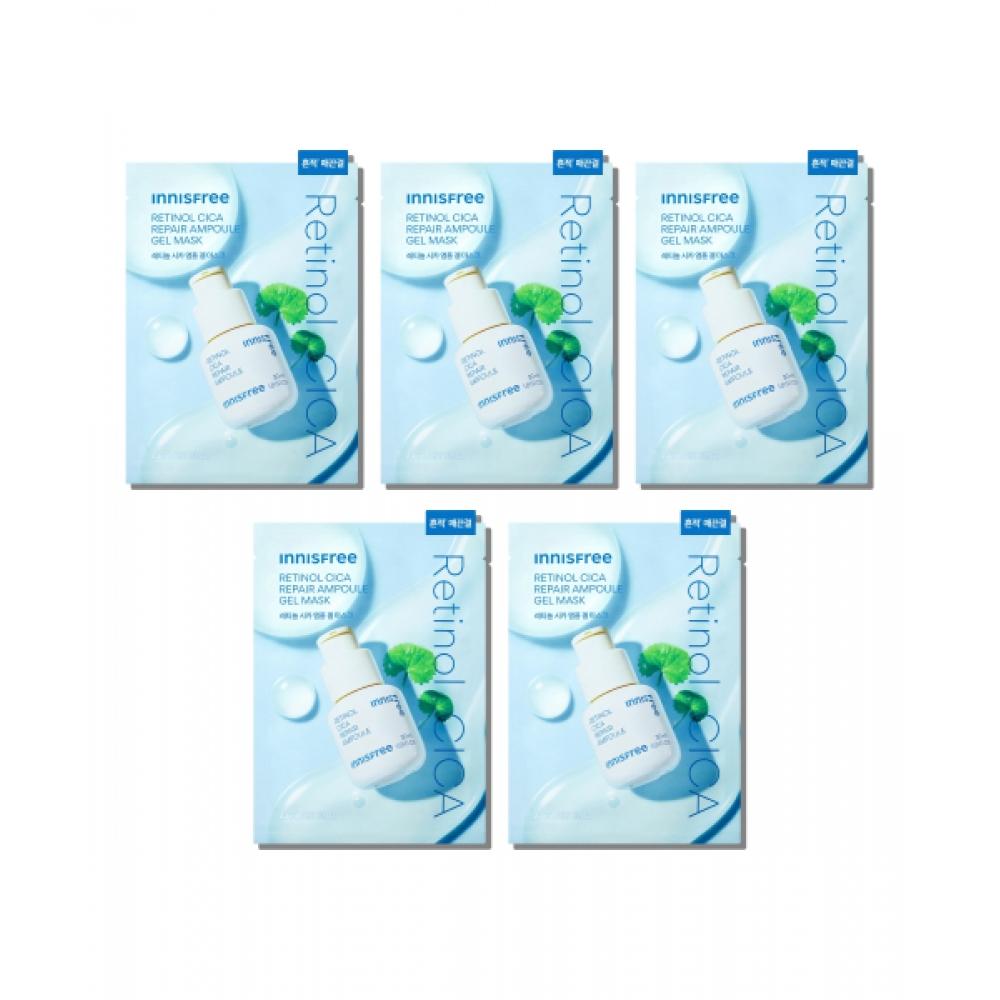 Innisfree Retinol Cica Spot Ampoule Gel Mask 23ml [Spot Smooth Skin] FREE