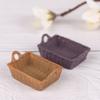 1 :6 /1: 12 Dollhouse Miniature Storage Basket Model Toy DollHouse Decoration