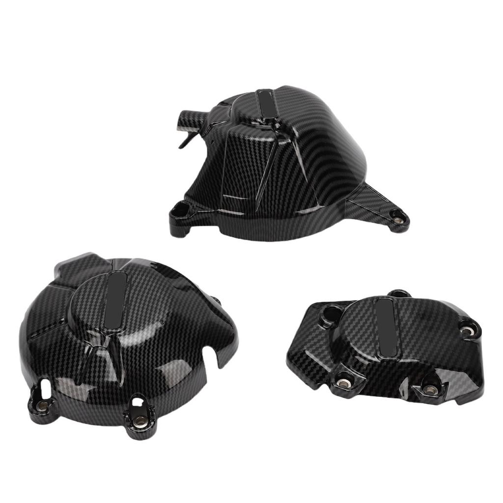 3PCS Motorcycle Engine Cover Set Anti Collision Glass Fiber Nylon Engine Protection Cover Replacement for Z900 2017