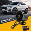 3 Tone Car Horn 12V Loud Horn Speaker Motorcycle Megaphone Emergency Sound Amplifier Speaker for Most Cars Motorcycles