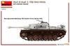 Miniart German StuG III Type G Manufactured In February 1943 Track Plastic Model MA72103 1/72 w/Winter