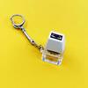 Keyboard Key Toy Party Stress Relief DIY Fidget Button Keycap Fidget Keychain Keyboard Keychain Toys Finger Keyboard