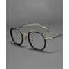 Light Luxury Brand Ultra Light Acetate Titanium Round Glasses Frame Men Women Retro Top Quality Optical Prescription Eyeglasses