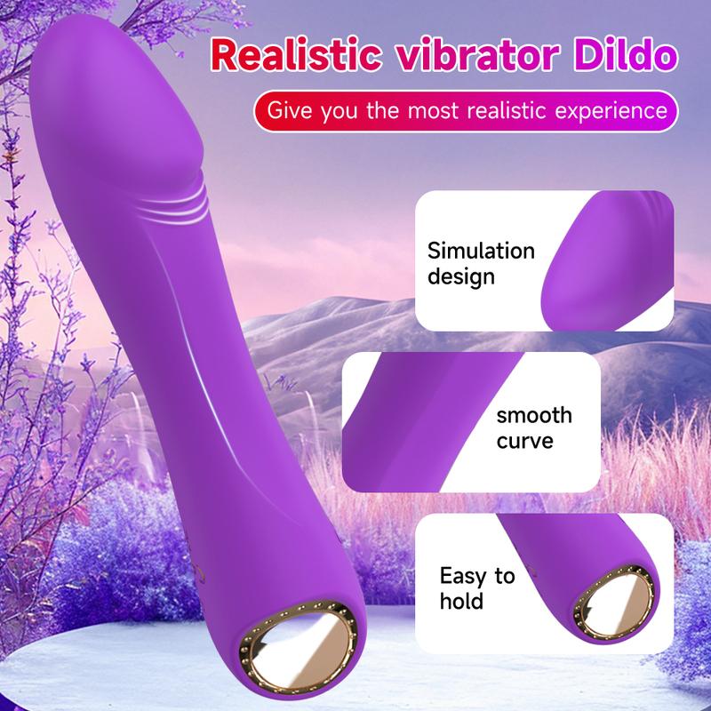 Realistic Dildo Vibrator for Women Strong Motor 10 Modes G-spot Vagina Clitoral Stimulator Sex Erotic Toys Products for Adults