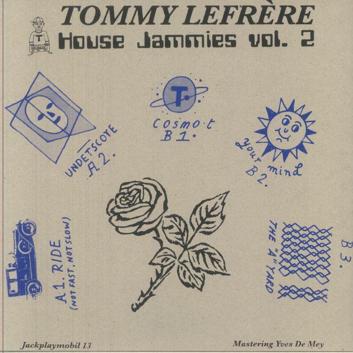 LP Record TOMMY LEFRERE - House Jammies Vol. 2 JACKPLAYMOB13 JACK PLAYMOBIL 2025 Europe Dance & Electronica