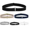 New Adjustable Stretch Elastic Waist Band Invisible Belt Buckle-Free Belts for Women Men Jean Pants Dress No Buckle Easy To Wear