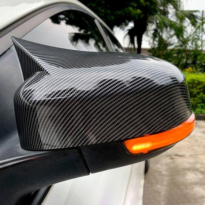 Vhodný kryt zpětného zrcátka pro 08-14 Ford Mondeo MK4 - Vzor karbonových vláken