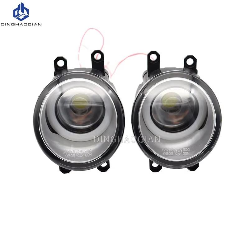 2 Pieces Car Fog Light LED Angel Eye DRL Daytime Running Lamp H11 12V High Bright For Lexus RX270 RX350 RX450 2009 2010 2011