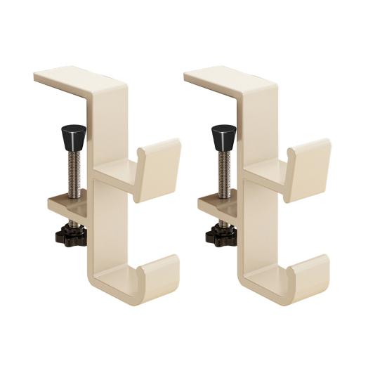 1/2Pcs Fireplace Stocking Holder Metal Christmas Wreath Hanging Rack Strong Load-bearing Adjustable Design Garland Hook Mantel Hanger