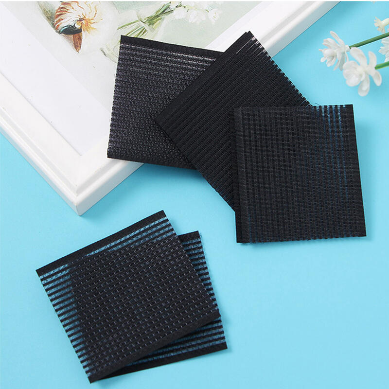 Hair Bangs Remnants Fixing Velcro Clip 2P DD-11926