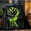 Coperta Monster Drink Morbida in Flanella per Divano, Interni, Campeggio, Soggiorno, Ufficio, Sedia e Letto Regalo di Compleanno Morbido