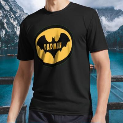 New Shirt Dadman - Super Dadman Bat Her- Logo Active T-Shirt Funny Size S To 5XL