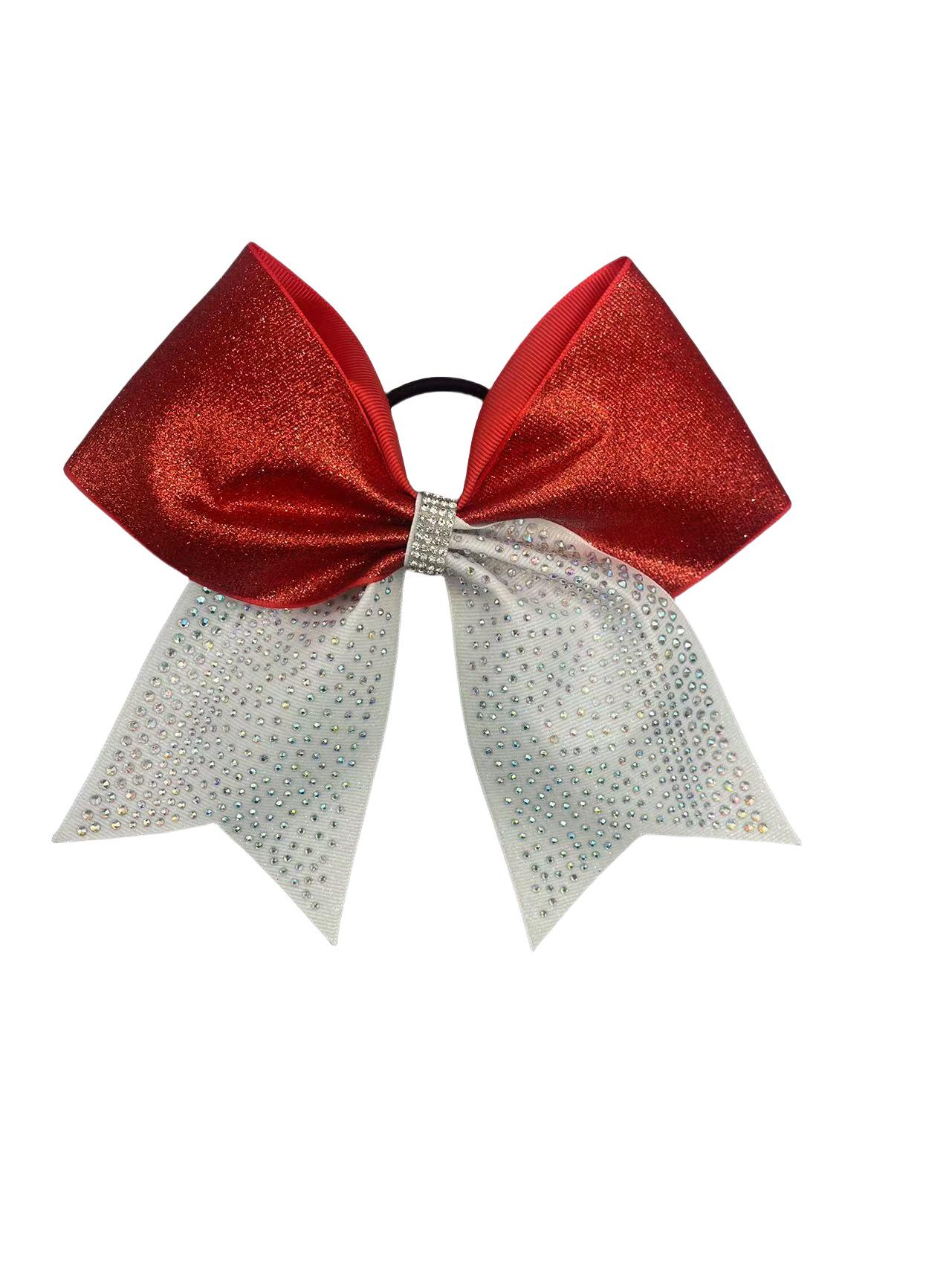 Kids  Glitter Rhinestone Swallowtail Hair Tie