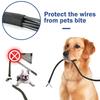 JOTO Cable Storage Sleeve Length 3M Diameter 1.3cm DIY Cuttable PET Material for Home/Office Use - Black