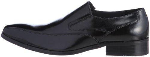 Sarabande Slip-On Cow Leather Dress Shoes/7762 Men's Black, Size 41 (25.5cm)