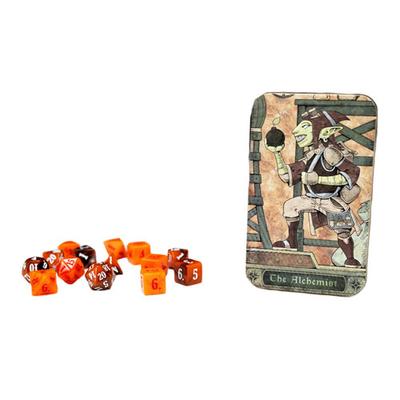 Beadle & Grimms Dice Set In Tin (The Alchemist)