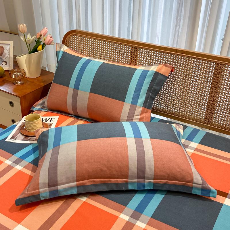 2pcs Printed Pillows Cover 100% Cotton Pillowslip capa de almofada Rectangle Pillowcase 48x74cm Cushion Covers Home Pillow Cases