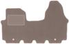 Beige Front Floor Mats For: Opel Vivaro Van (2001-2014)