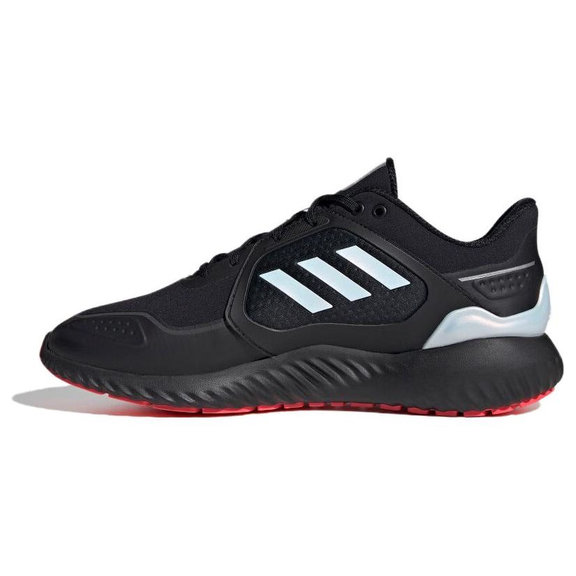 Adidas Climawarm Bounce Comfortable Versatile PU Fabric Shock Absorbing Durable Low Top Running Shoes Unisex Running Shoes Black White IF4312