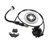 Disc Brake Kit Brake Pad Disk Rotor for 50cc 110cc 125cc 150cc 200cc 250cc Dirt Bike Quad ATV Go Kart