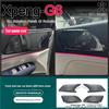 For Xpeng G6 2023-2025 Door Handle Audio Cover Loudspeaker Trim Cover Frame Sticker Interior Accessories