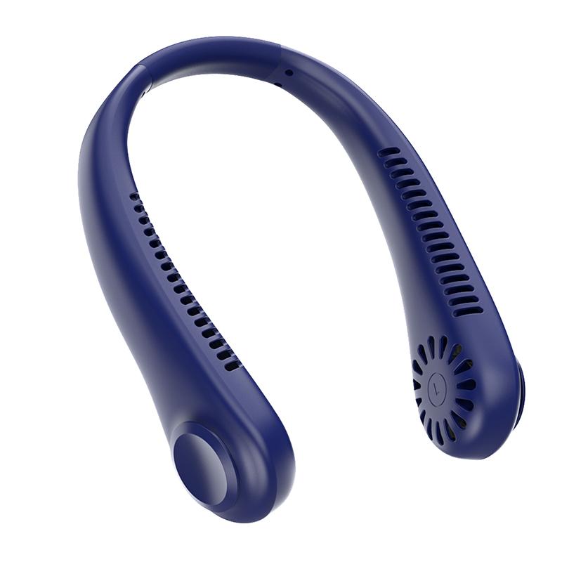 

Портативный мини-вентилятор без поддона для кухни, перезаряжаемый аккумуляторный вентилятор с 3 скоростями, для веранды, 1 блок синий