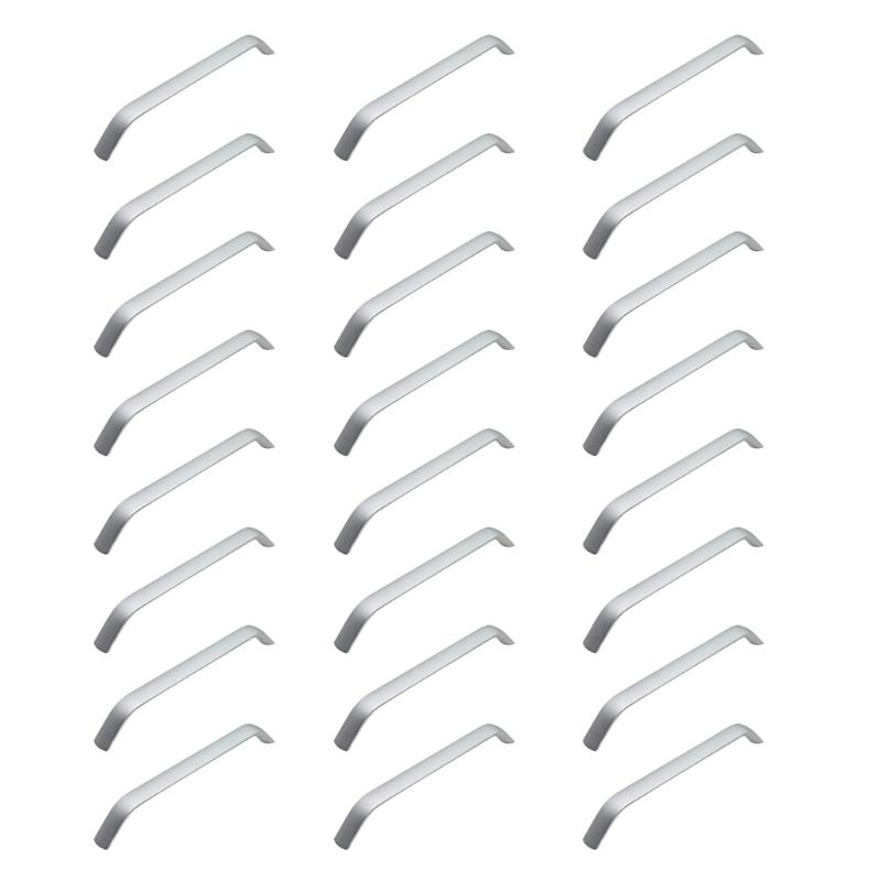 24pcs Multipurpose Sturdy Aluminum Alloy Cabinet Pull for Cabinets and Drawers Home Accessory for Comfortable Grip