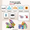 Children's Large Stained Glass Magnetic Building Tiles Set - Educational Toy Puzzle