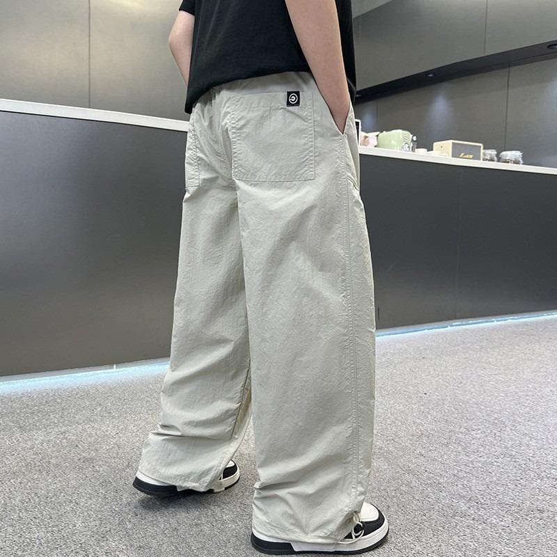 Jungen Frühlings- und Herbst-Jogginghosen 2026 Neuer Stil Große Kinder Herbst Freizeithosen Kinder Herbst Gerade Hosen Jungenhosen