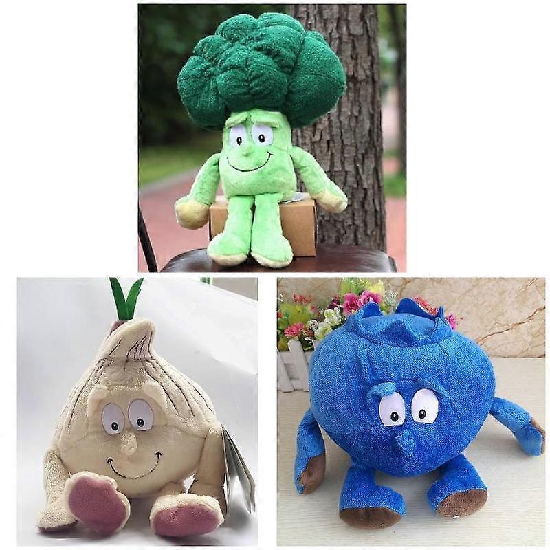 1 Pcs Fruit Vegetables Soft Plush Toy Stuffed Doll Cute Gift For Children Kids Gift