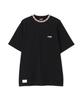 Schott NATIVE RIB SS T-SHIRT, Men's, Size S, 010, Black, 782-4134024