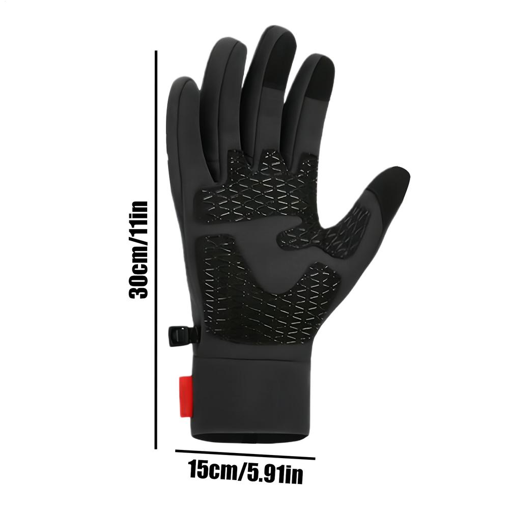 

Winter USB Heated Gloves Touch Screen Heated Motorcycle Gloves Windproof Heating Thermal Gloves Anti-Slip Hand Warmer