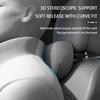 Car neck pillow lumbar support For split-type headrest seats Suede headrest Relieve fatigue Car seat interior accessories
