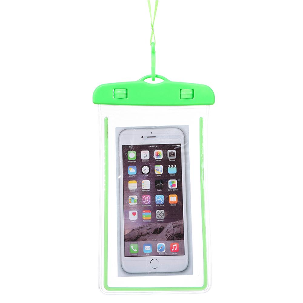 Bolsa de Celular de Desenho Animado à Prova d'Água Bolsa para Mergulho em Águas Bravas Nadar Case Capa Seca Subaquática Para Celular Esportes Aquáticos Praia Piscina Esqui